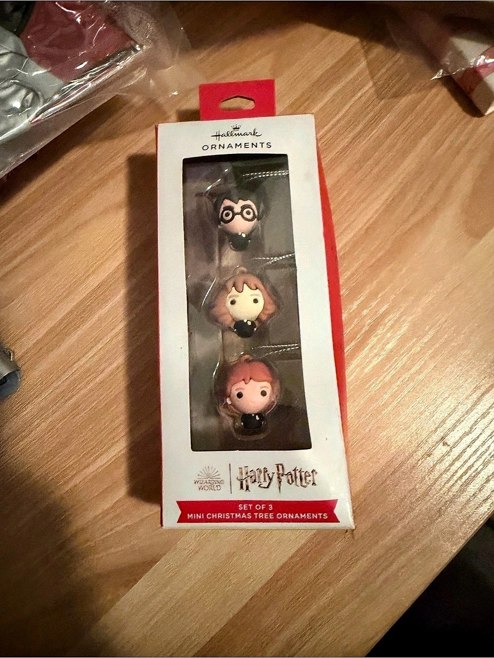 Hallmark Harry Potter The Trio Miniature Ornaments Set of 3